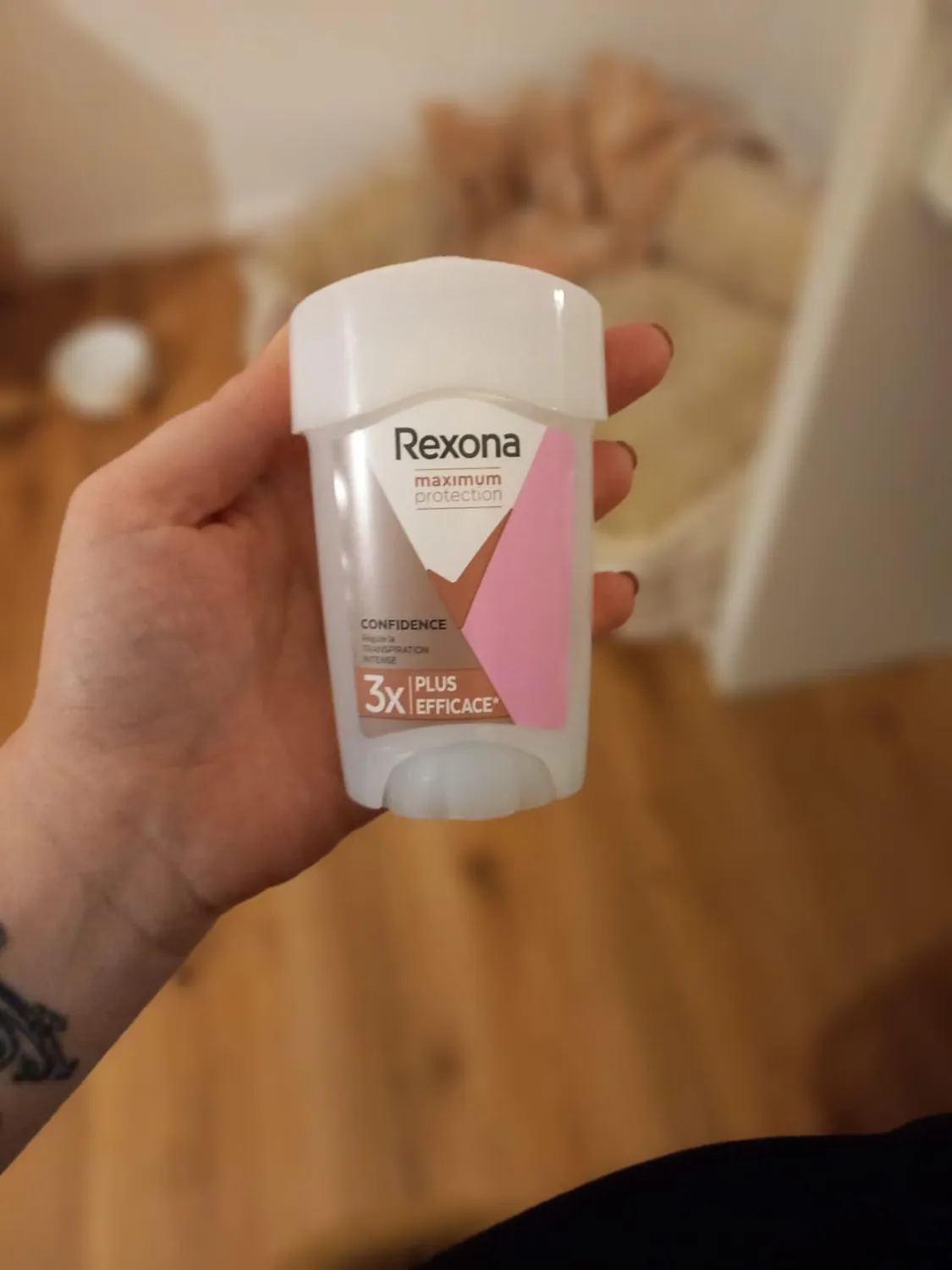 Rexona Maximum Protection Confidence Deo Creme 45 ml blumig