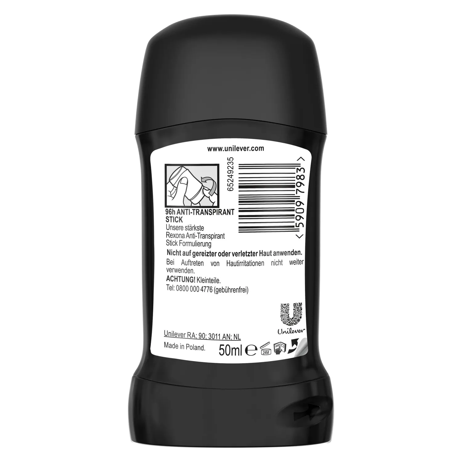 Rexona Men Maximum Protection Cobalt Dry Deostick 50 ml 96h