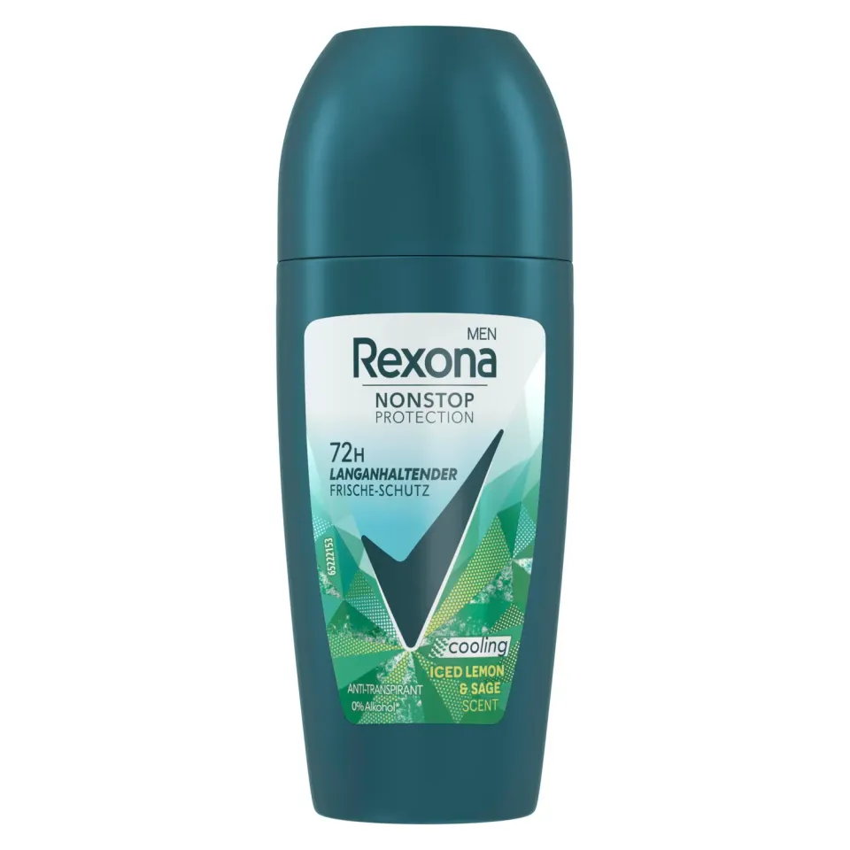 Rexona Men Iced Lemon & Sage Deo Roll-On 6x50 ml 72h
