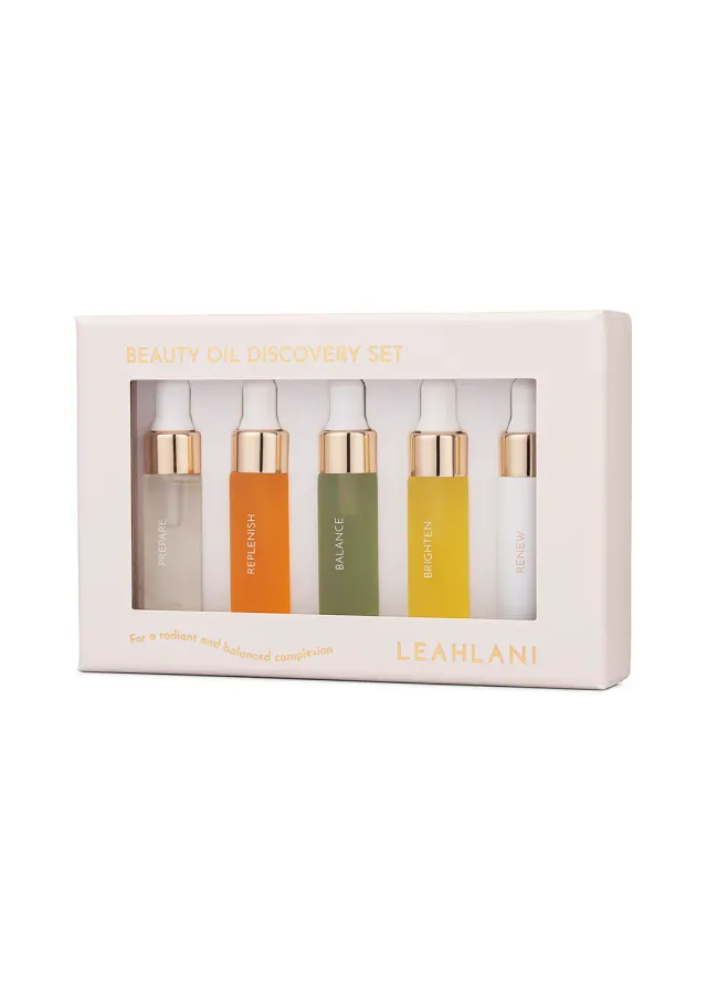 Leahlani Beauty Oil Discovery Gesichtsöl Set 5x5ml Mix