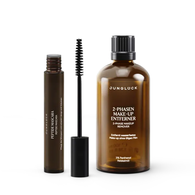 JUNGLÜCK Daily Wimpern Kombi Augenpflege 1+1 ohne Duftstoffe