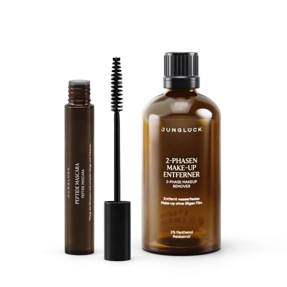 JUNGLÜCK Daily Wimpern Kombi Augenpflege 1+1 ohne Duftstoffe