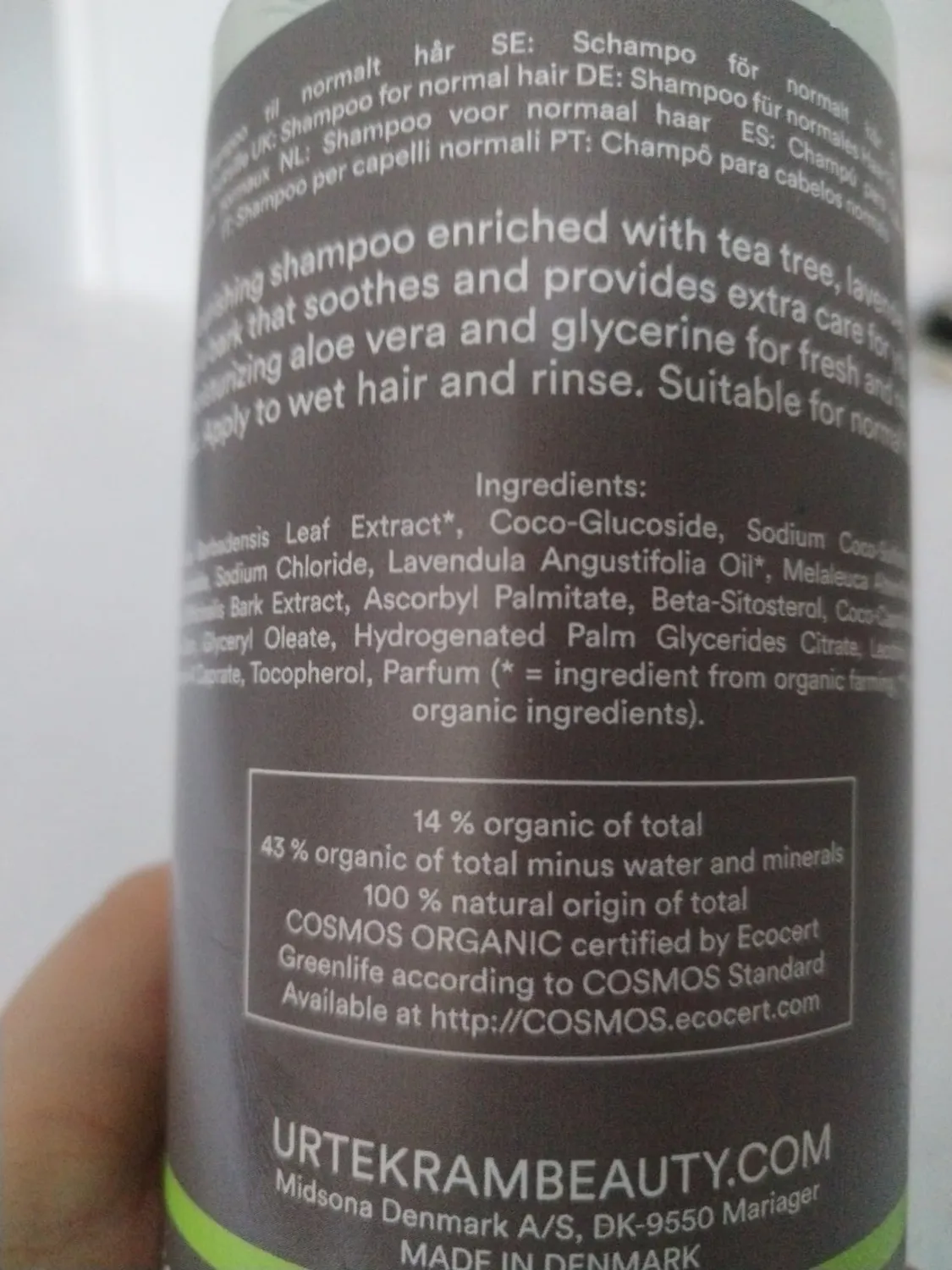 Urtekram Tea Tree Shampoo 500 ml gereizte Kopfhaut