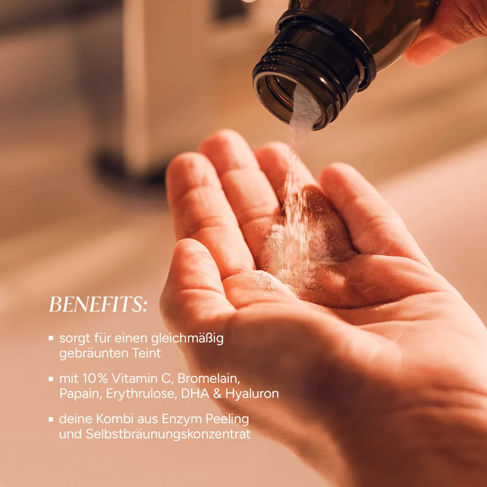 JUNGLÜCK Natürliche Bräune Kombi Set Vitamin C