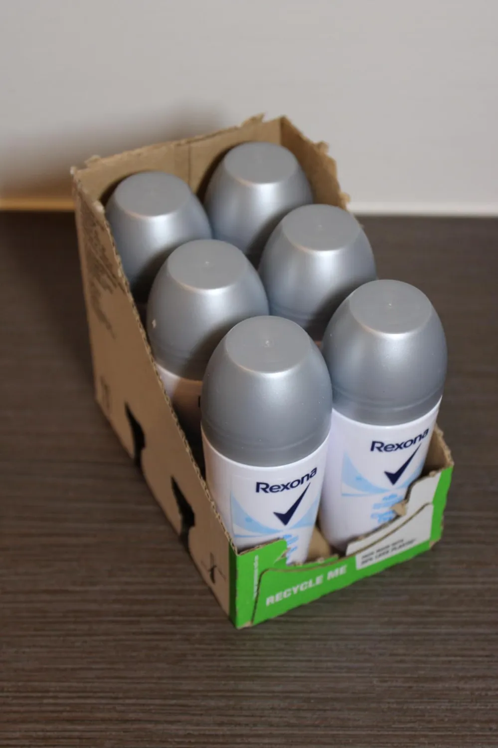 Rexona Cotton Dry Deo-Roll-On 6x50 ml blumig