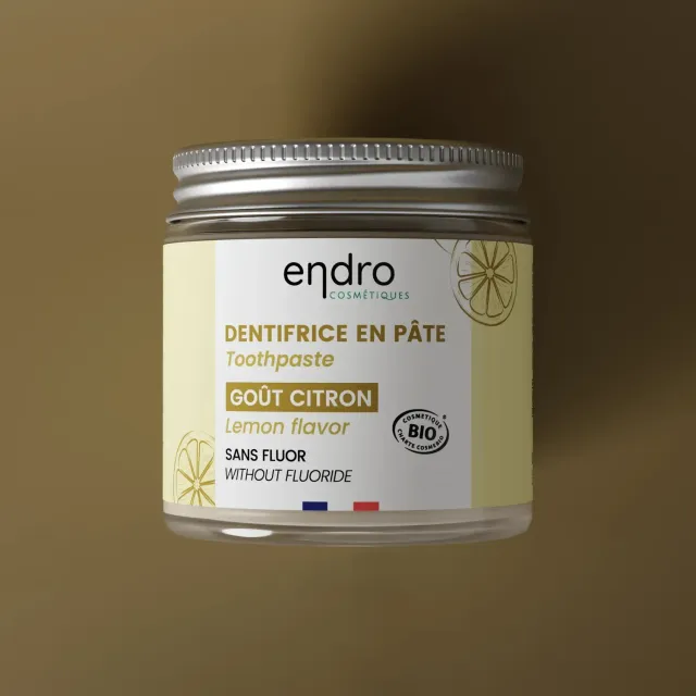 Endro Zahnpasta Zitrone Paste 185 g natürlich