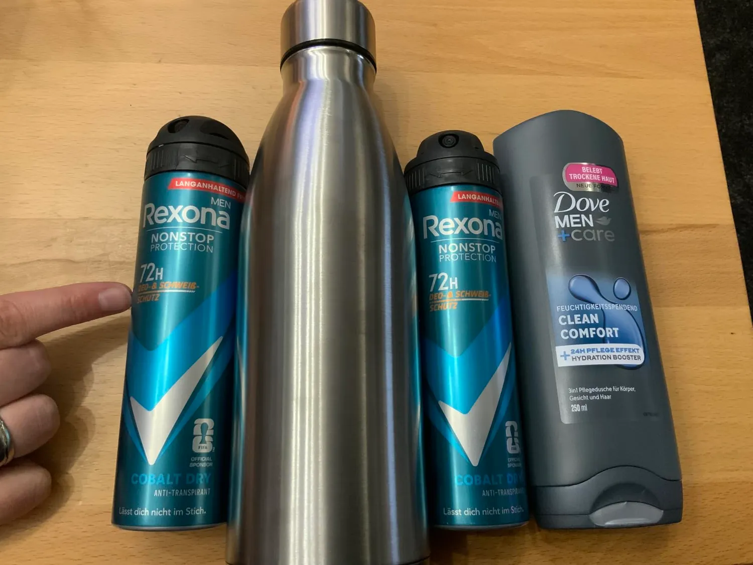 Rexona Sports Collection Geschenkset Männer mit Deo und Dusche