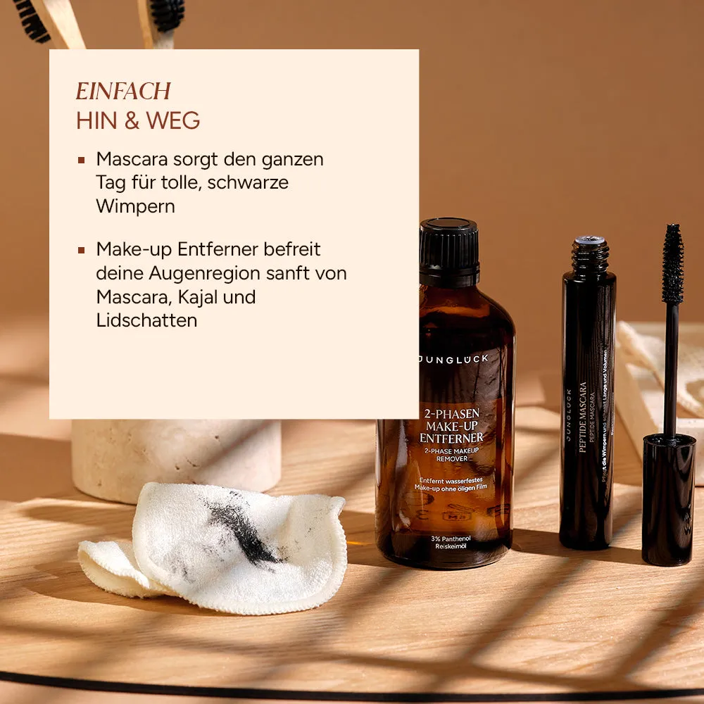 JUNGLÜCK Daily Wimpern Kombi Augenpflege 1+1 ohne Duftstoffe