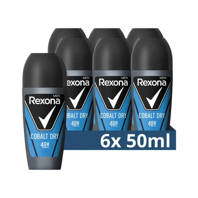 Rexona Men Cobalt Dry Roll-On Anti-Transpirant maskulin-frisch