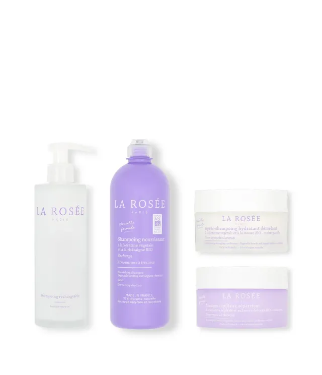 La Rosée Routine trockenes Haar Set nährend