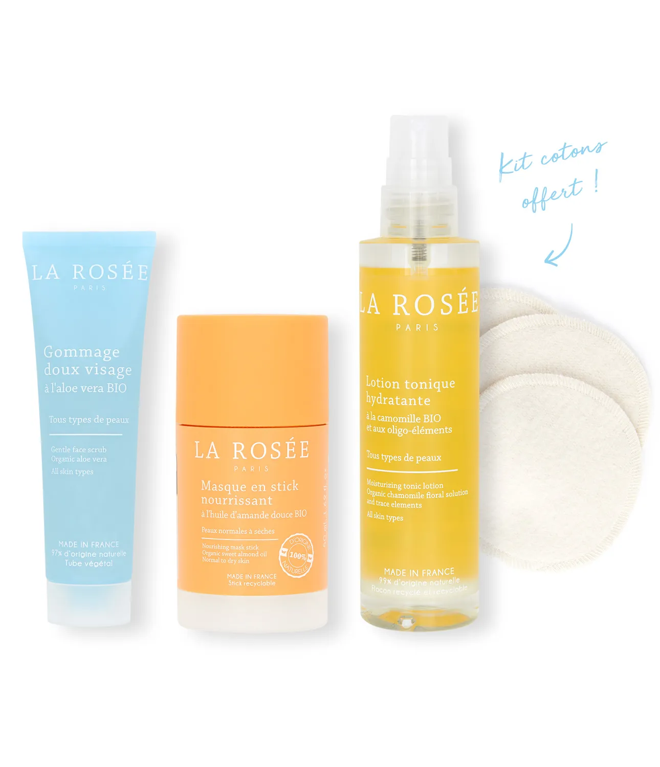 La Rosée Routine Nourrissante Pflegeset trockene Haut