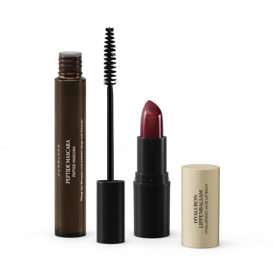JUNGLÜCK Beauty Essentials Kombi Set Beere für Lippen