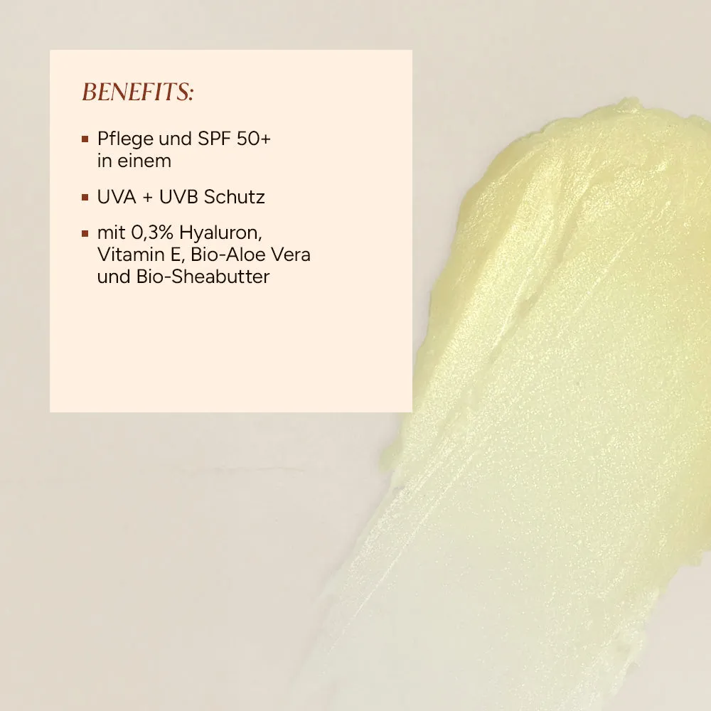 JUNGLÜCK Hyaluron Lippenbalsam SPF50+ 4,5 g