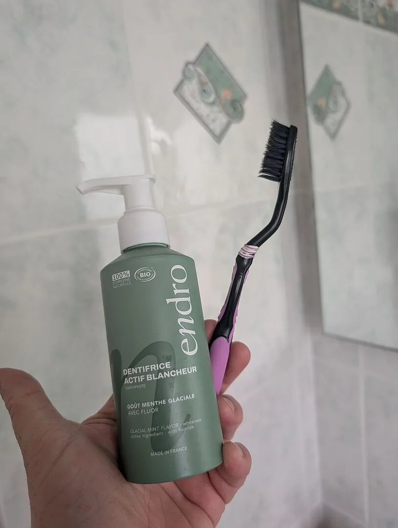 Endro Duo Zahnpasta Fluor Minze Nachfüllung Set