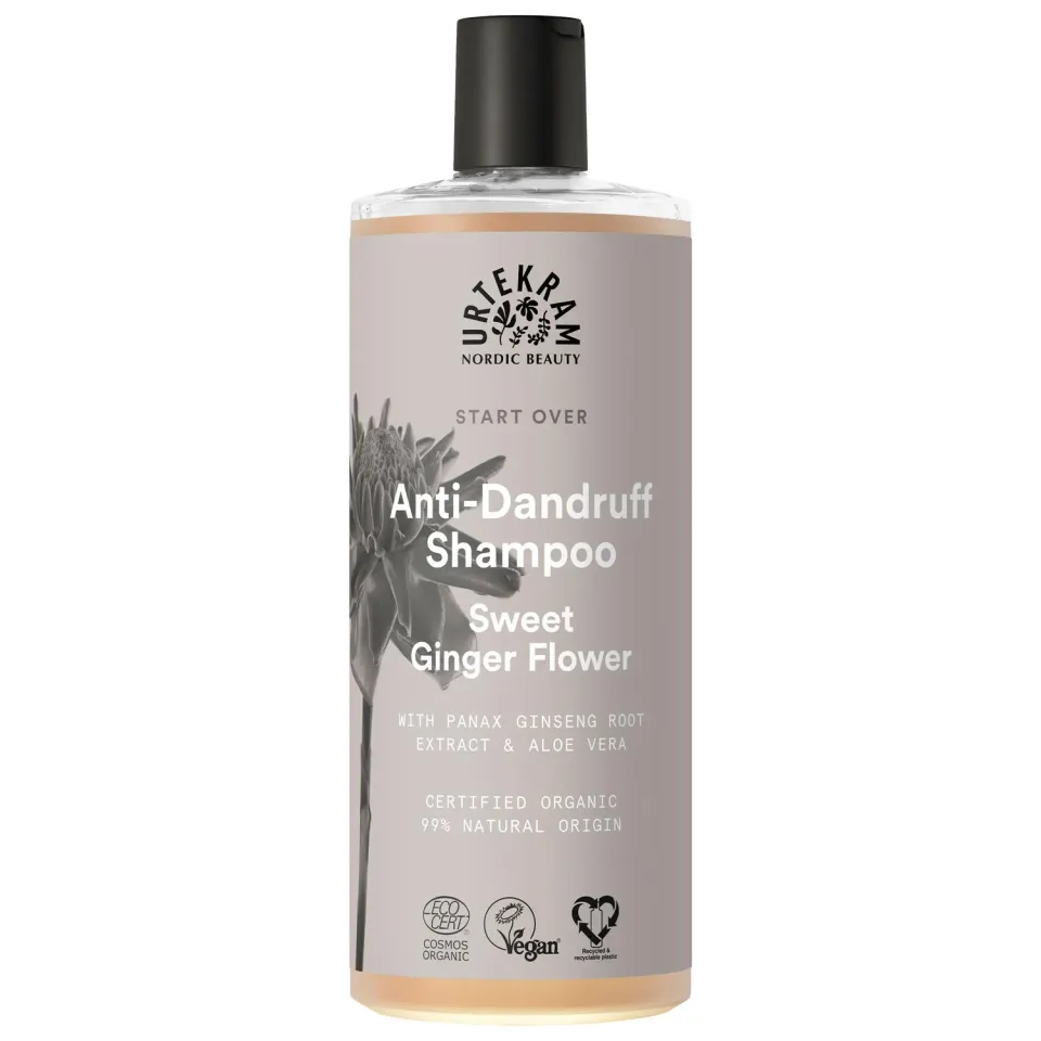 Urtekram Sweet Ginger Flower Anti-Schuppen Shampoo 500 ml Ingwer