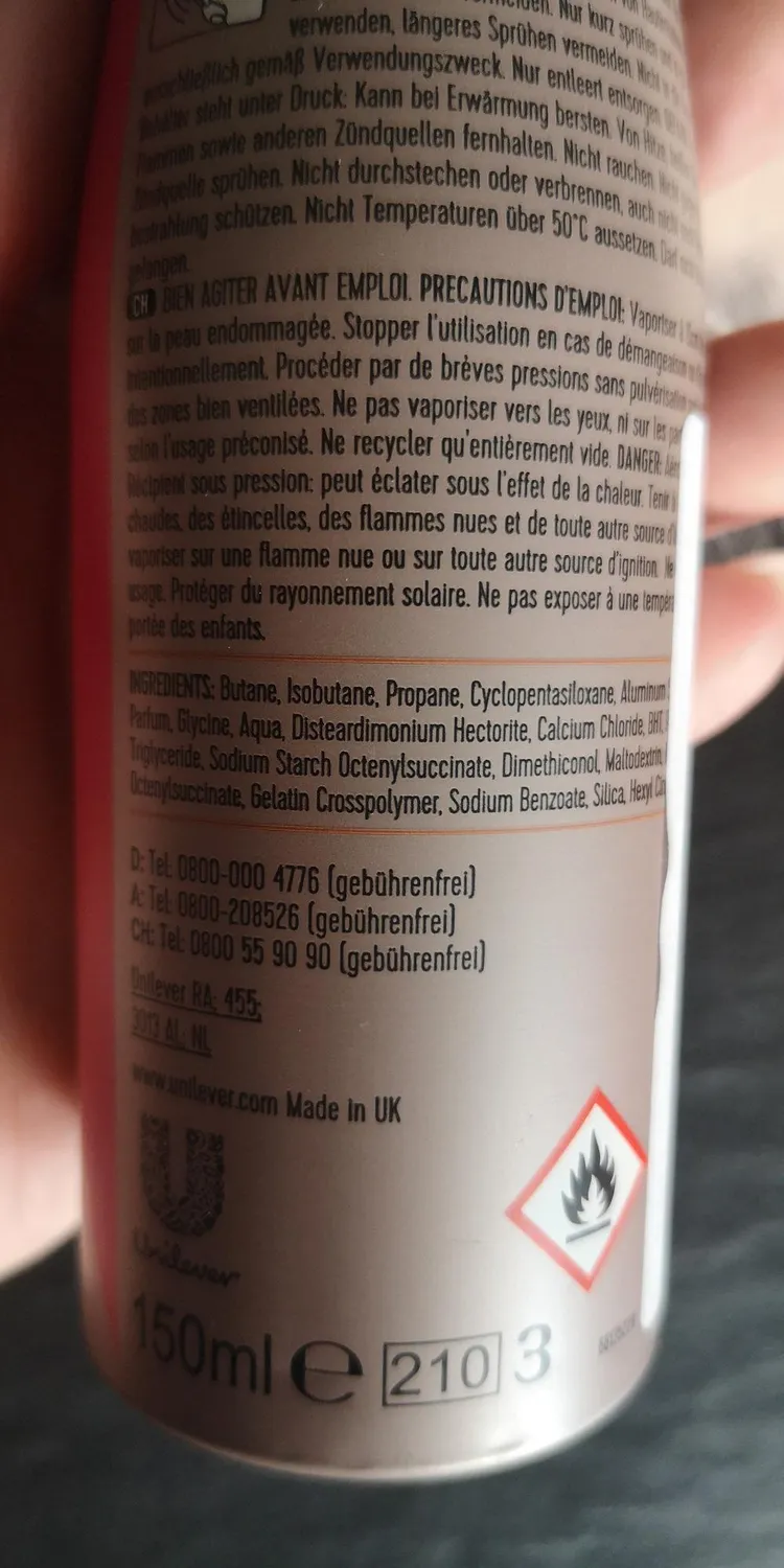 Rexona Maximum Protection Fresh Spray 150 ml Zitrus