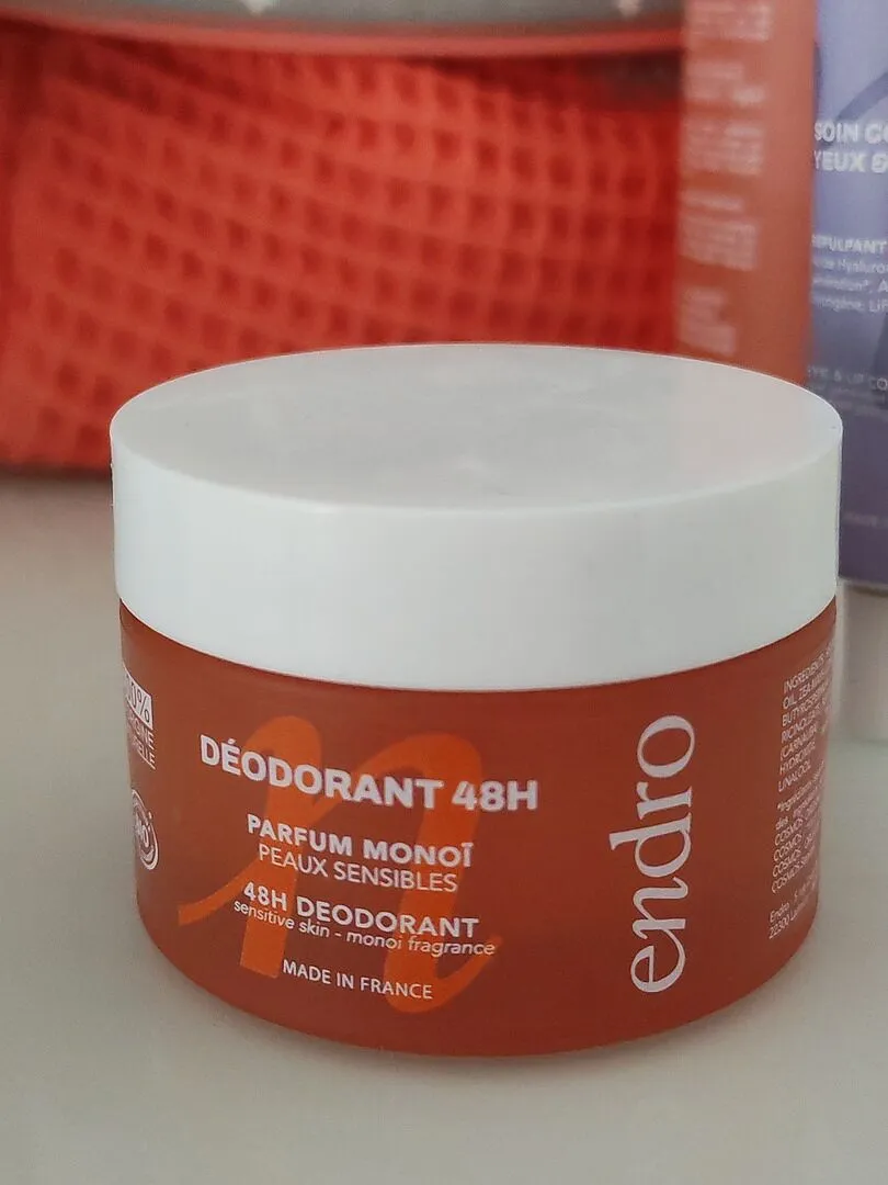 Endro Déodorant Baume 48H Deo-Balsam Monoï