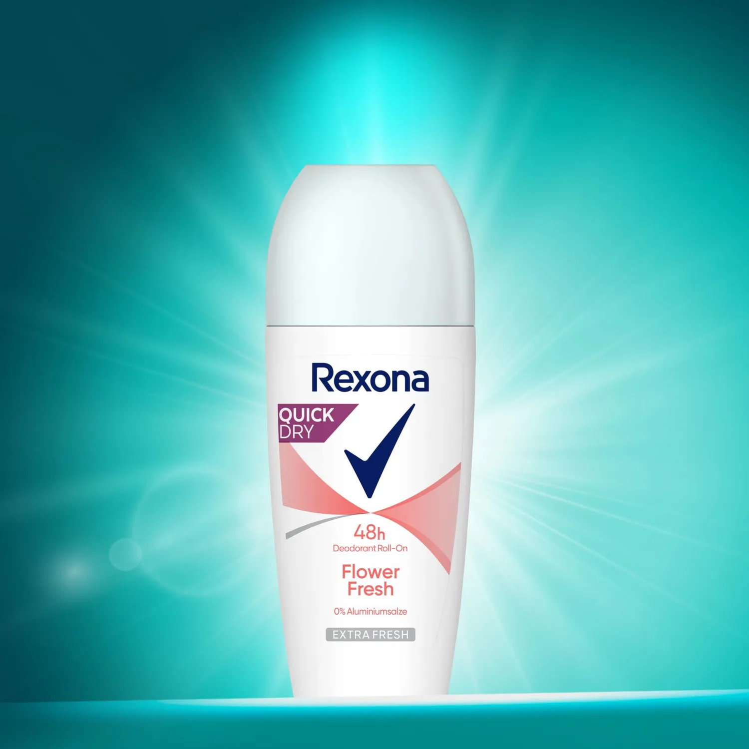 Rexona Flower Fresh Deo Roll-On 6x50 ml ohne Aluminium