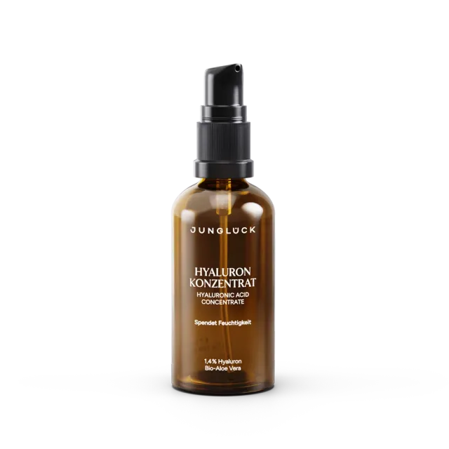 JUNGLÜCK Hyaluron Konzentrat Serum 50 ml intensive Feuchtigkeit
