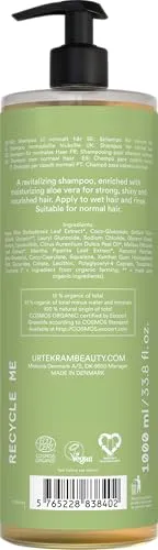 Urtekram Aloe Vera Shampoo normales Haar 1000 ml bio