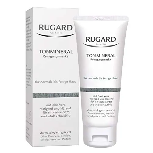 Rugard Tonmineral Reinigungsmaske 100 ml fettige Haut