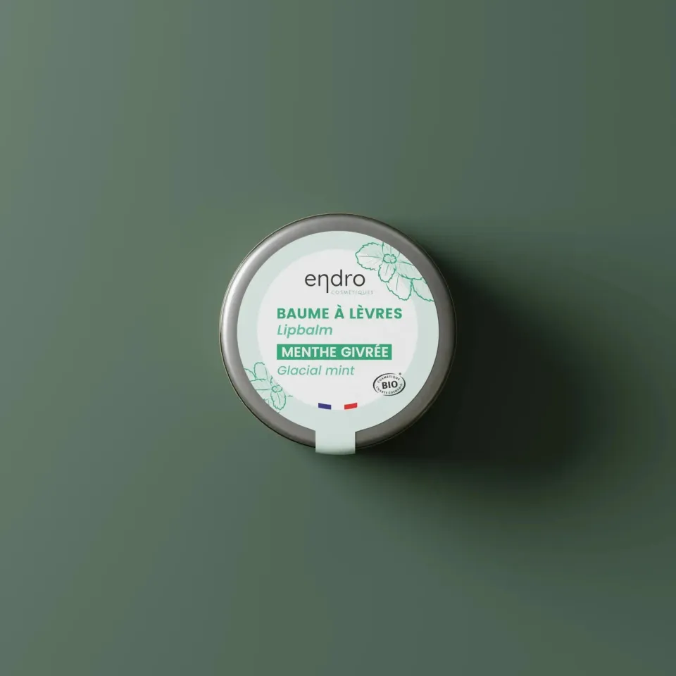 Endro Lippenbalsam Minze 15 ml Bio reparierend