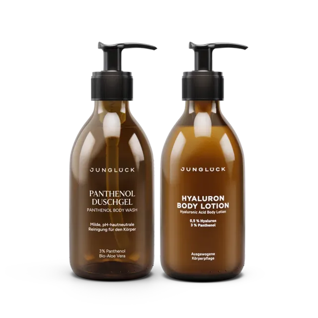 JUNGLÜCK Körperpflege Kombi 1+1 Duschgel Body Lotion