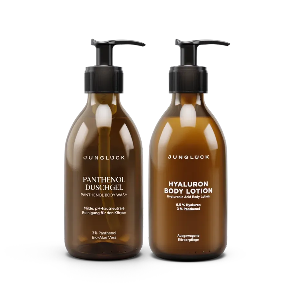 JUNGLÜCK Körperpflege Kombi 1+1 Duschgel Body Lotion