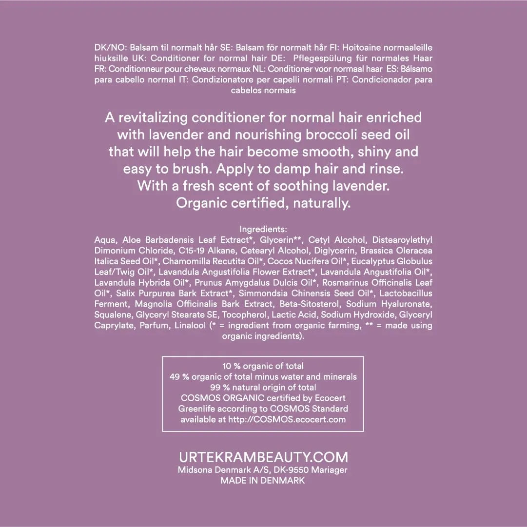 Urtekram Lavendel Conditioner Spülung 180 ml vegan