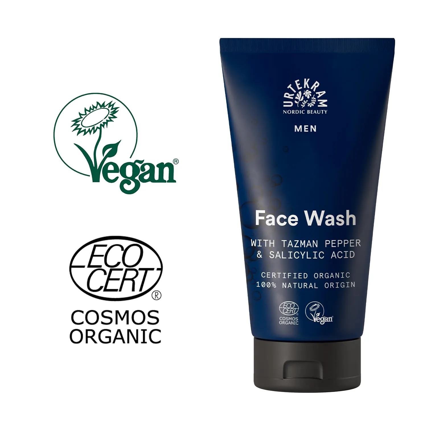 Urtekram Men Gesichtsseife Tazmanpfeffer 150 ml Bio