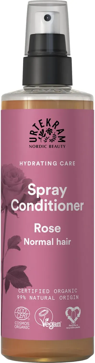 Urtekram Rose Spray Conditioner 3x250 ml