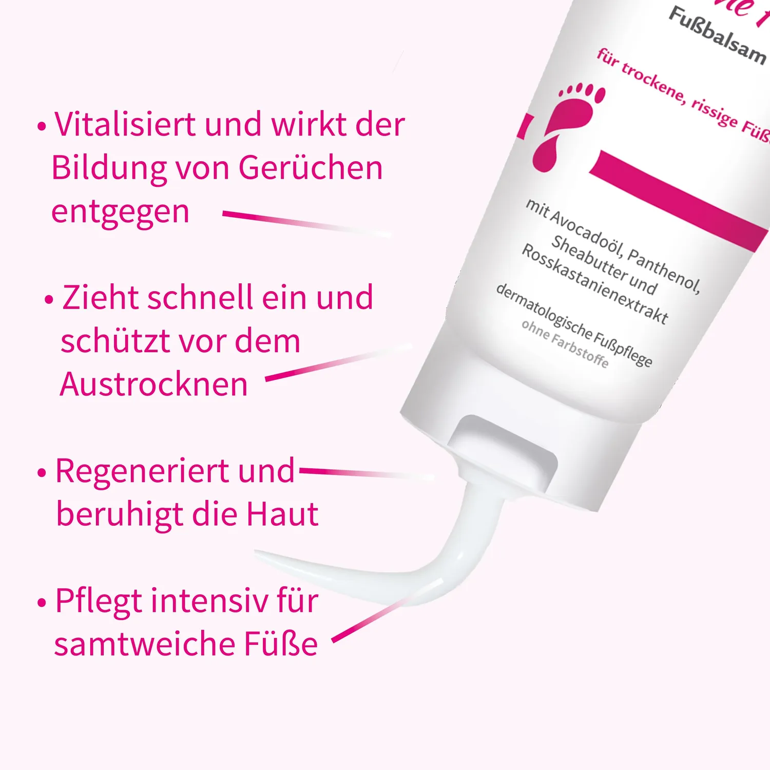 Rugard Schöne Füße Fußbalsam 100 ml rissige Füße