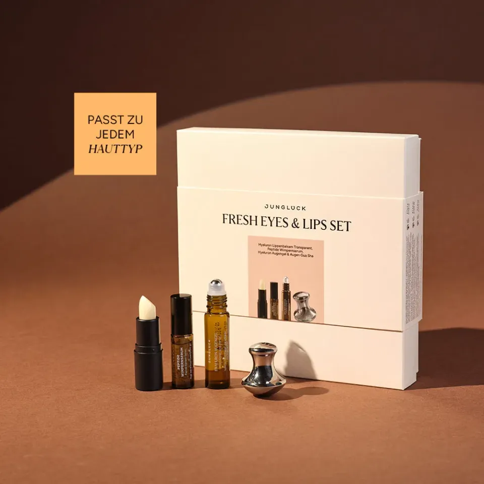JUNGLÜCK IN A BOX Fresh Eyes and Lips Wimpernserum Set