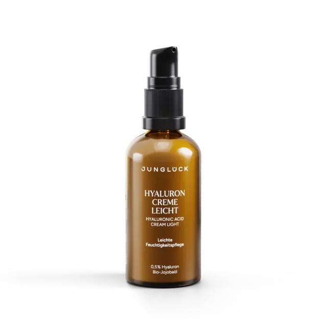 JUNGLÜCK Hyaluron Creme Leicht Gesichtscreme 50 ml ölfrei