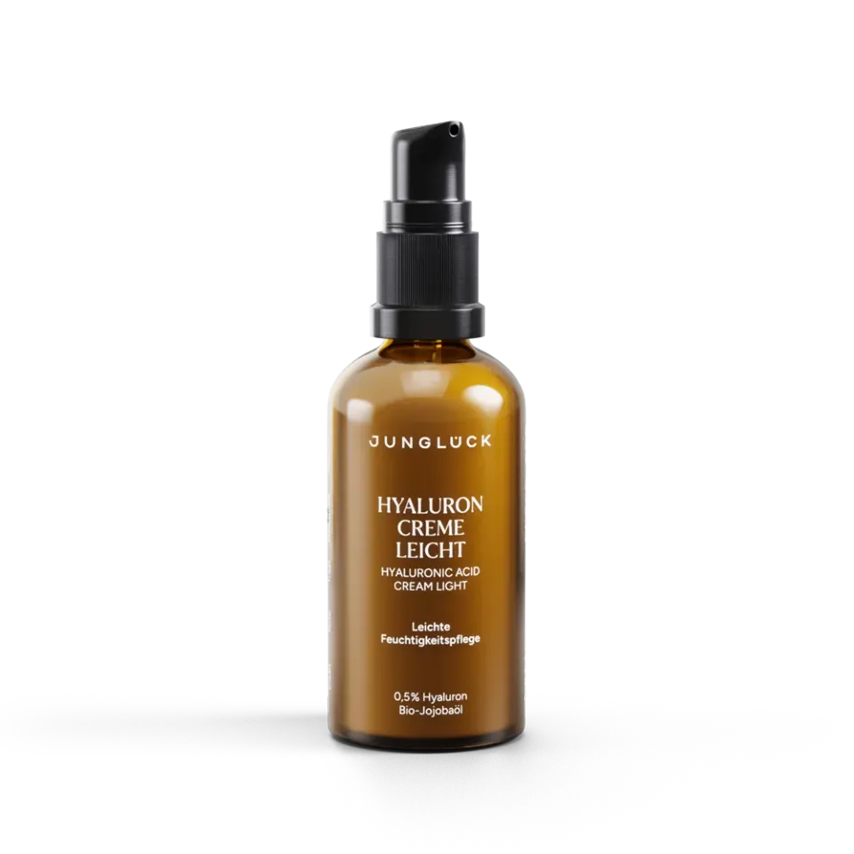 JUNGLÜCK Hyaluron Creme Leicht Gesichtscreme 50 ml ölfrei