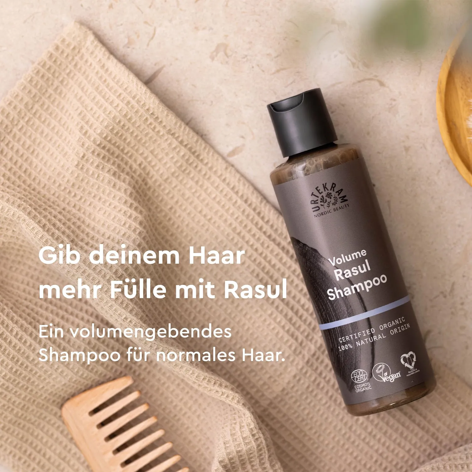 Urtekram Rasul Shampoo 250 ml Minze Volumen
