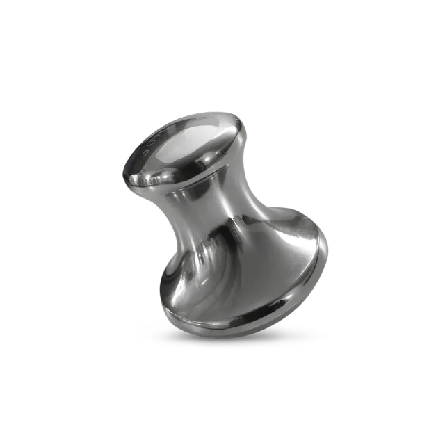 JUNGLÜCK Augen Gua Sha Edelstahl 1 Stück kühlend