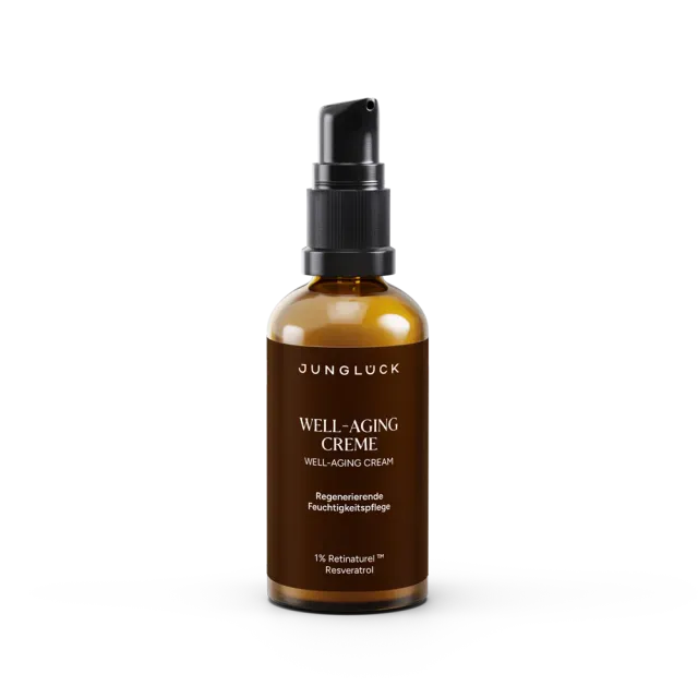 JUNGLÜCK Well-Aging Creme 50 ml gegen Fältchen