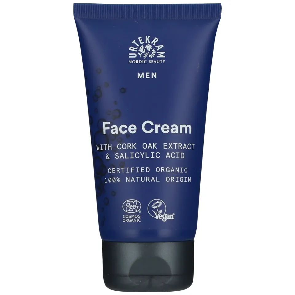 Urtekram Men Korkeiche Gesichtscreme sensible Haut 75 ml