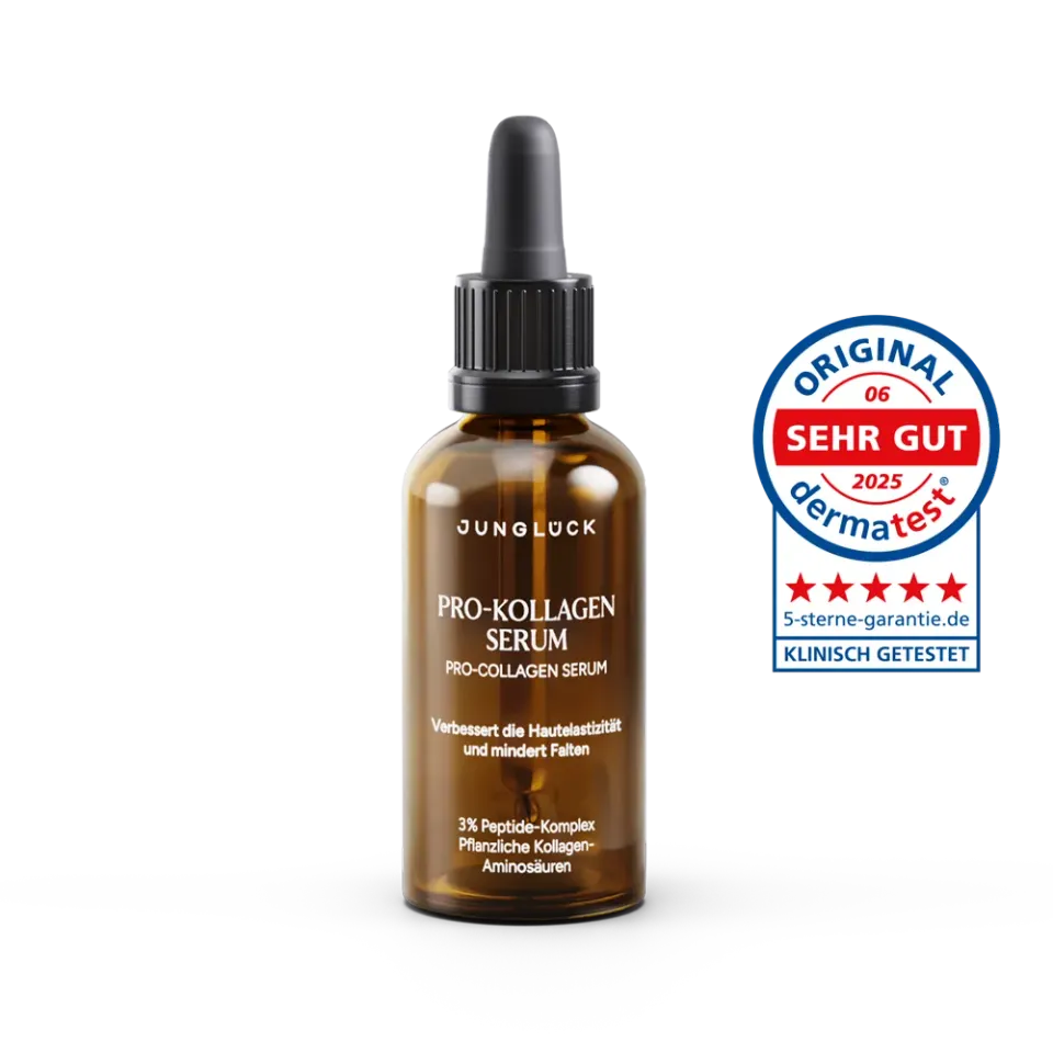JUNGLÜCK Pro-Kollagen Serum Gesicht 30 ml Peptide