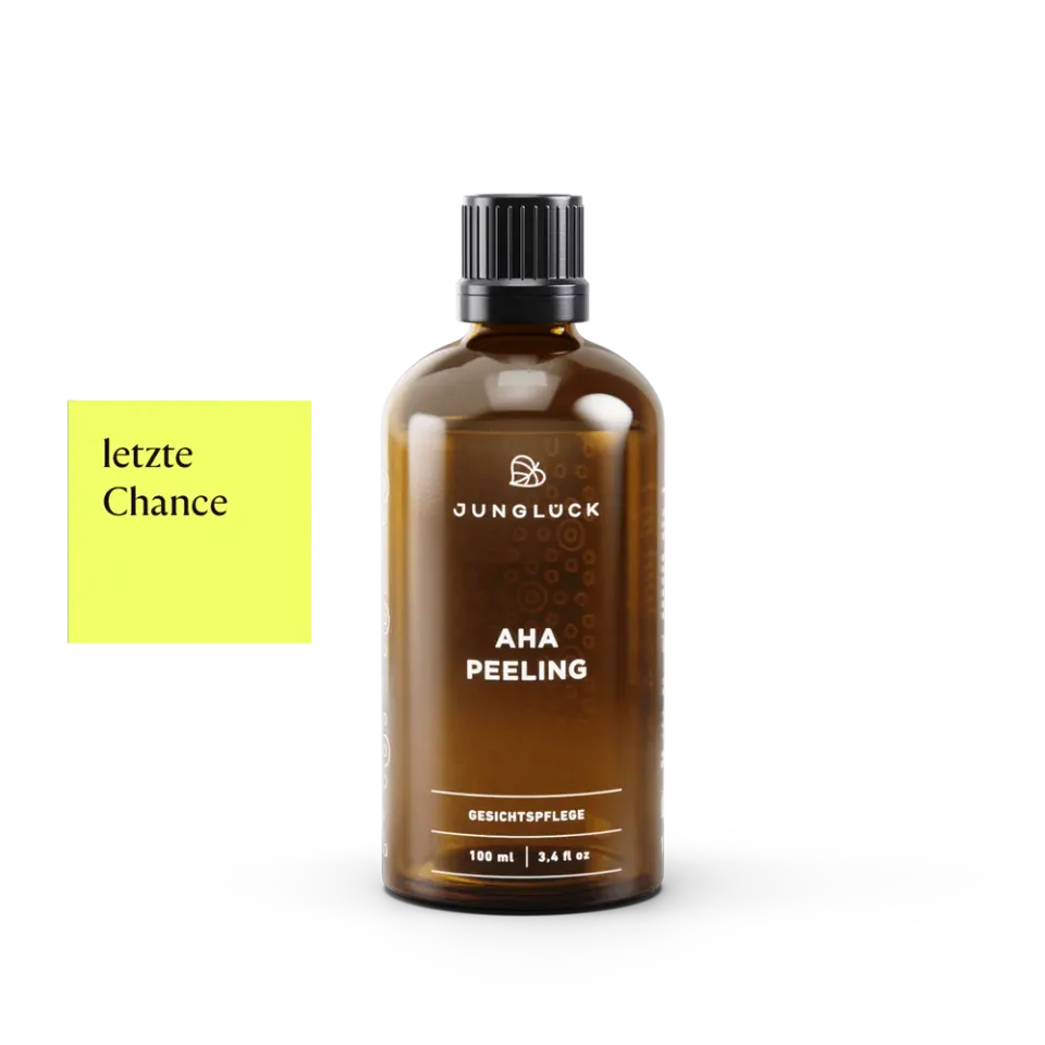 JUNGLÜCK AHA Peeling 100 ml für trockene Haut Fruchtsäure