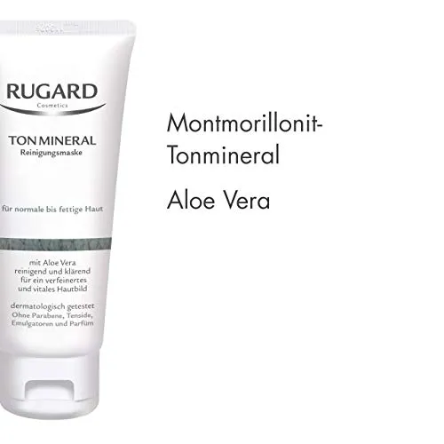 Rugard Tonmineral Reinigungsmaske 100 ml fettige Haut
