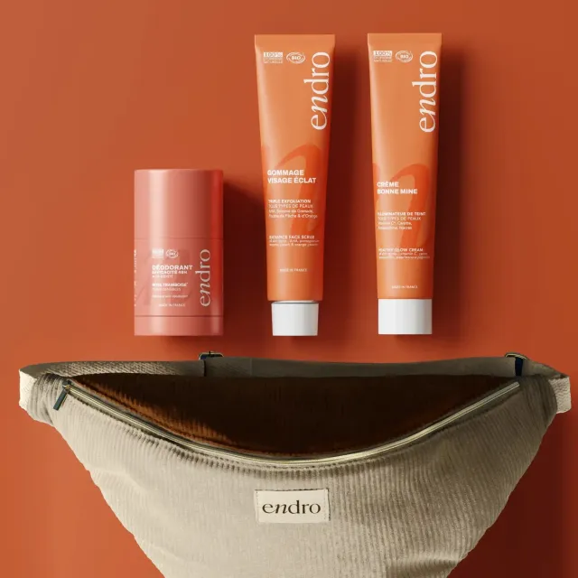 Endro Banane Découverte Orange Éclat Pflegeset Trousse