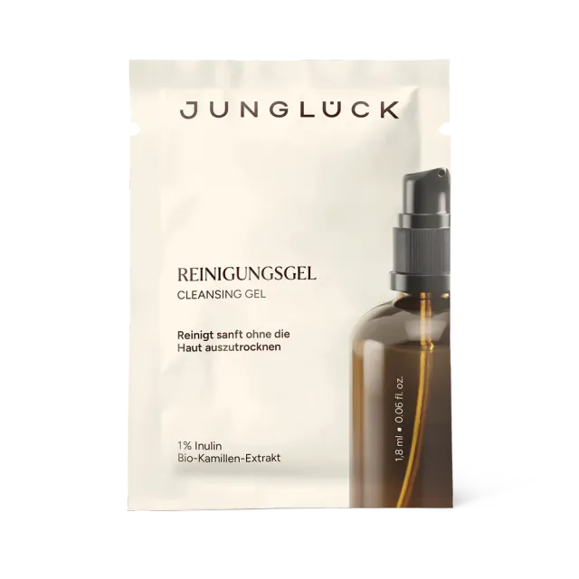 JUNGLÜCK Reinigungsgel 1,8 ml Sachet für empfindliche Haut