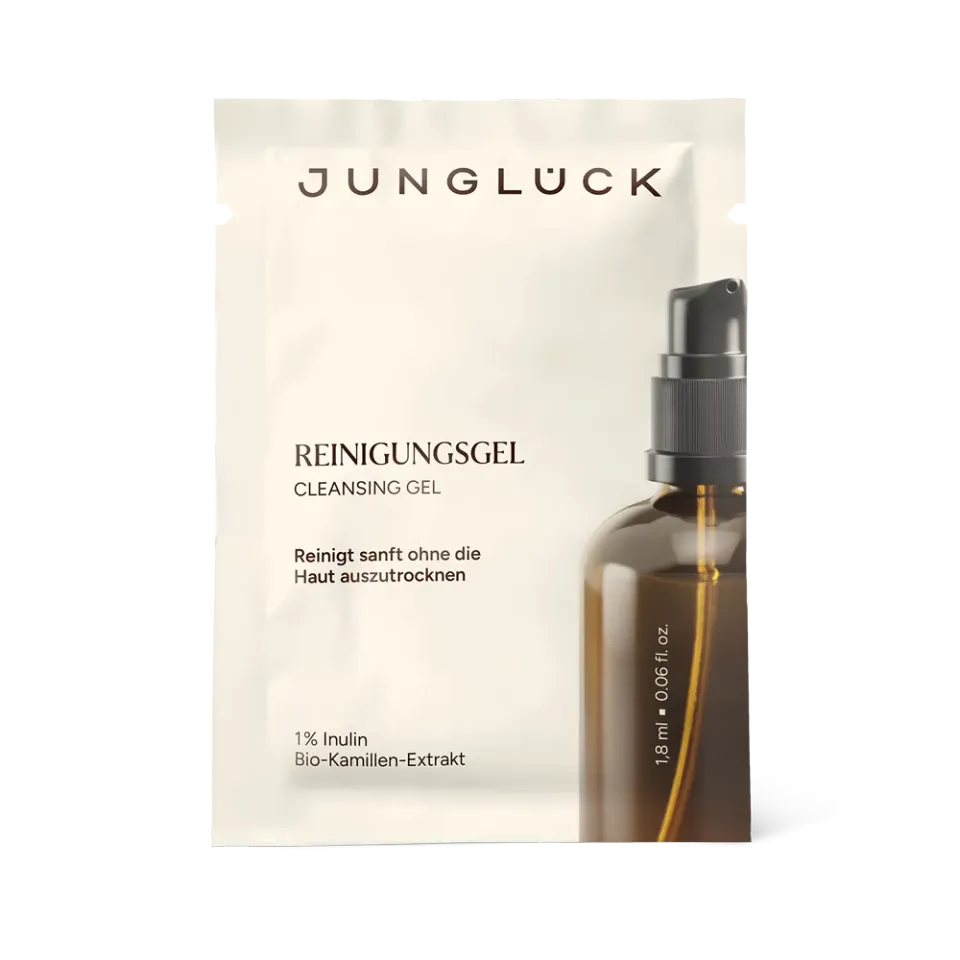 JUNGLÜCK Reinigungsgel 1,8 ml Sachet für empfindliche Haut