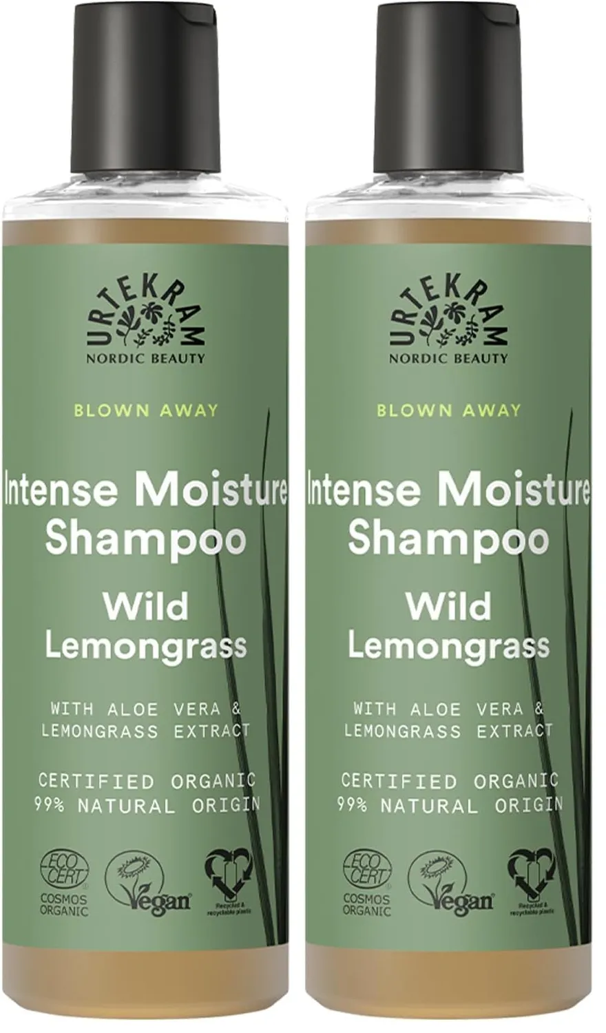 Urtekram Wild Lemongrass Shampoo 250 ml Feuchtigkeit