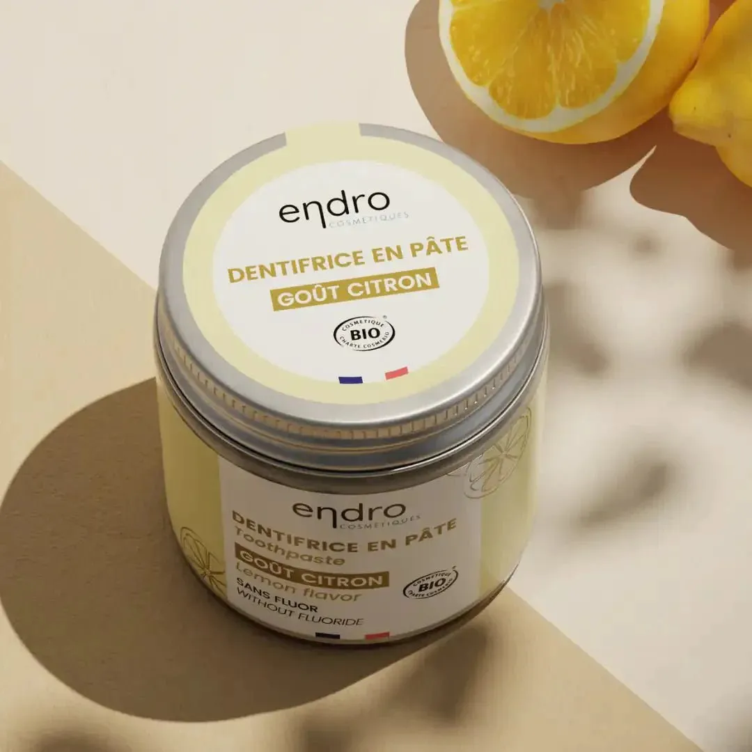 Endro Zahnpasta Zitrone Paste 185 g natürlich