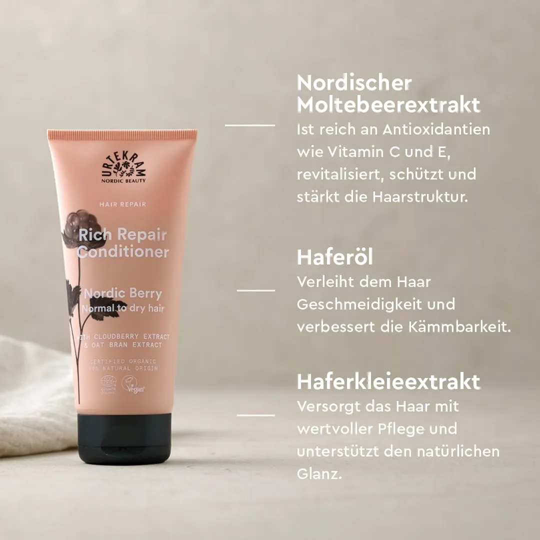 Urtekram Nordic Berry Conditioner 180 ml trockenes Haar