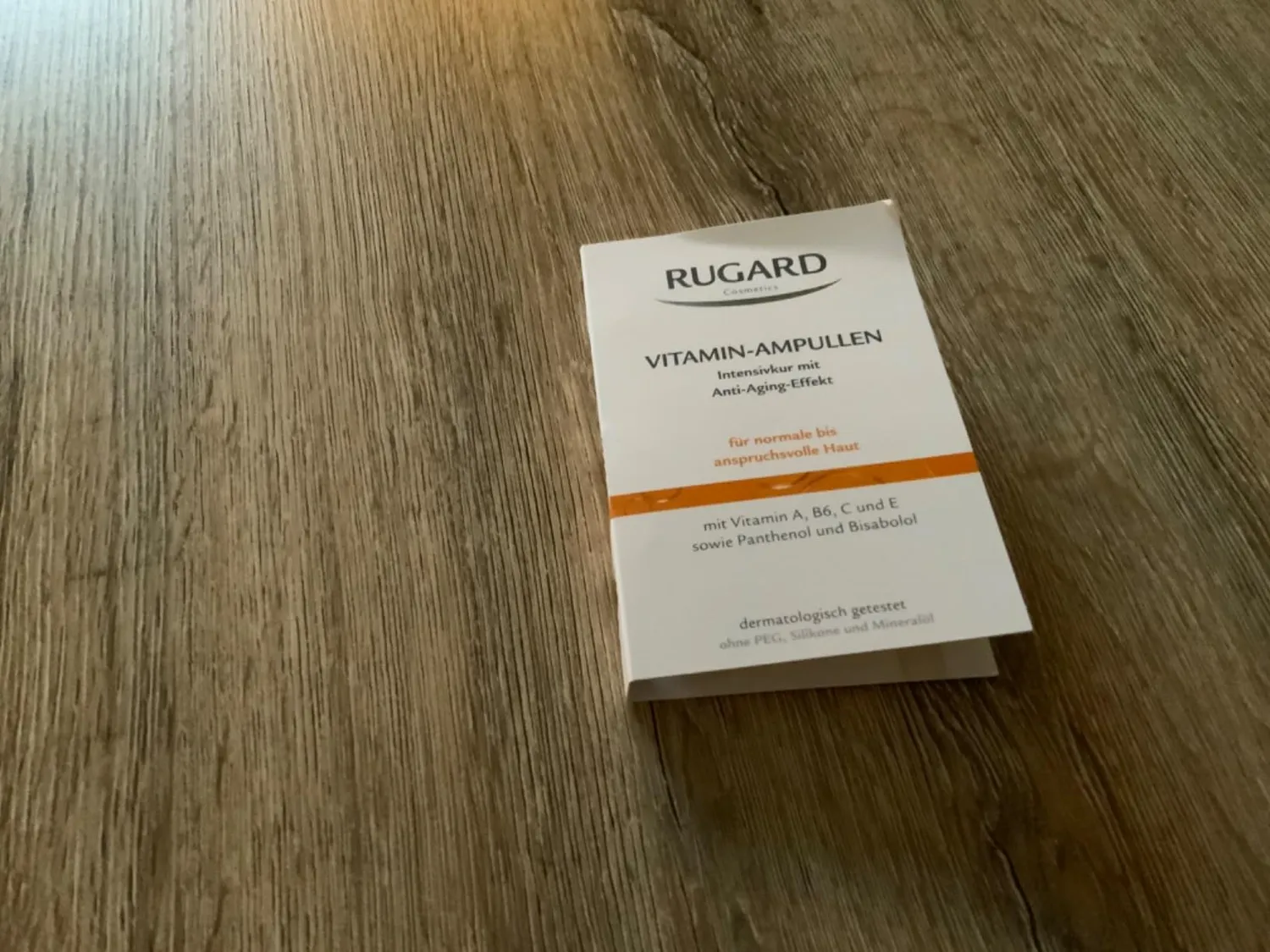 Rugard Vitamin-Ampullen 2 ml Anti-Aging Kur Gesicht