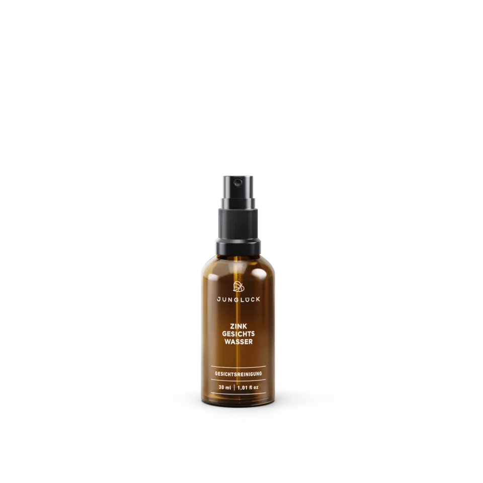 JUNGLÜCK Zink Gesichtswasser 30 ml für unreine Haut